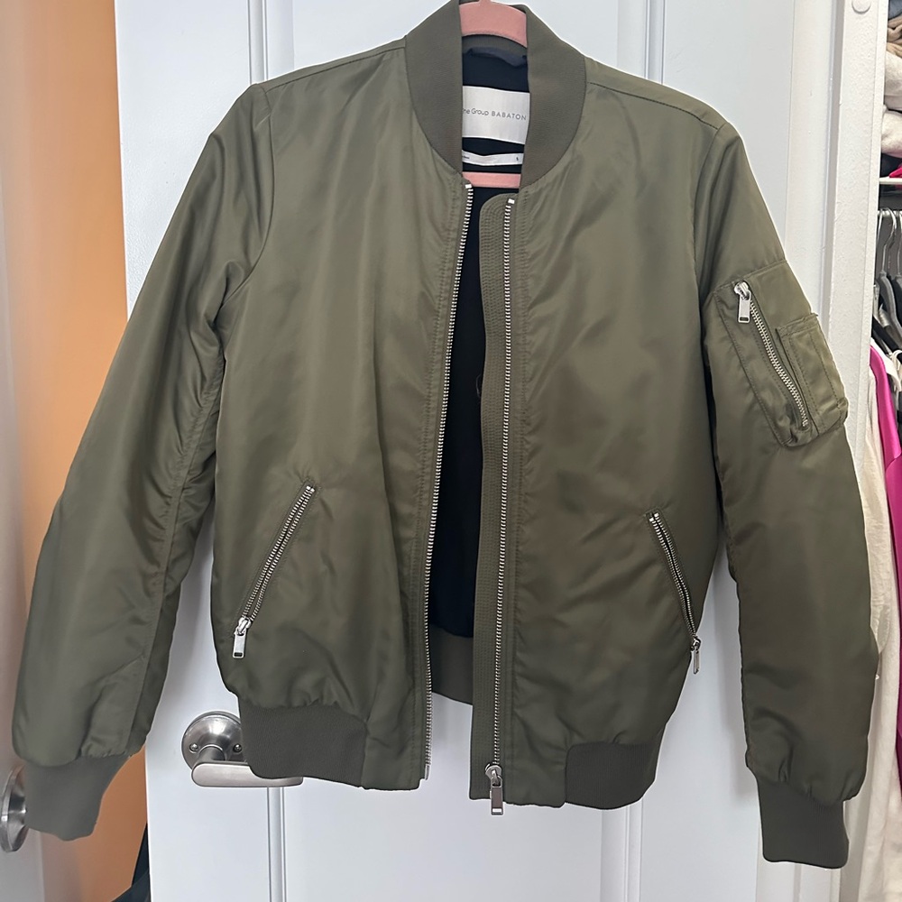 Aritzia bomber jacket